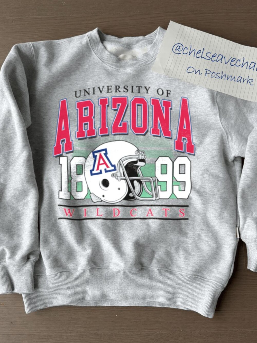Vintage Arizona Wildcats Football Sweatshirt, Retro University of Arizona Shirt
